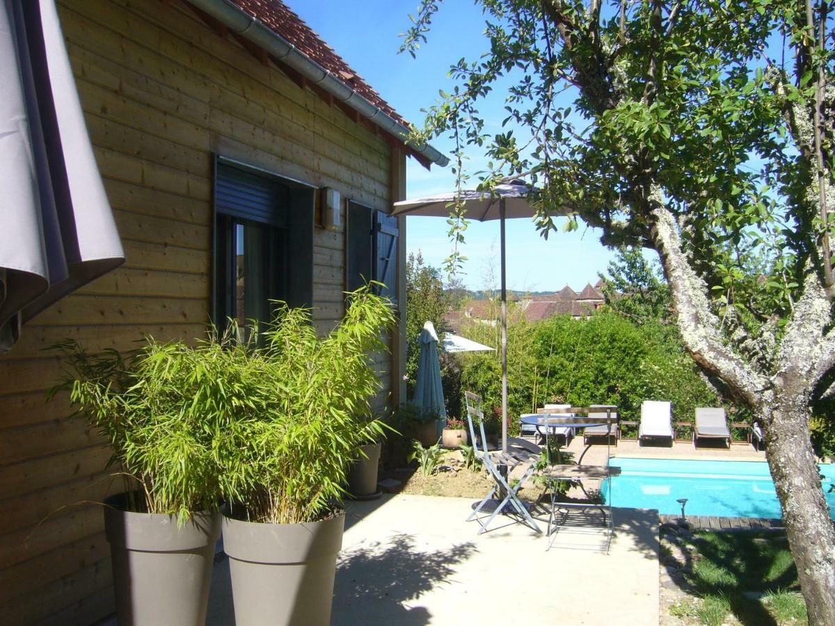 Les Perluetes Carennac Exterior foto