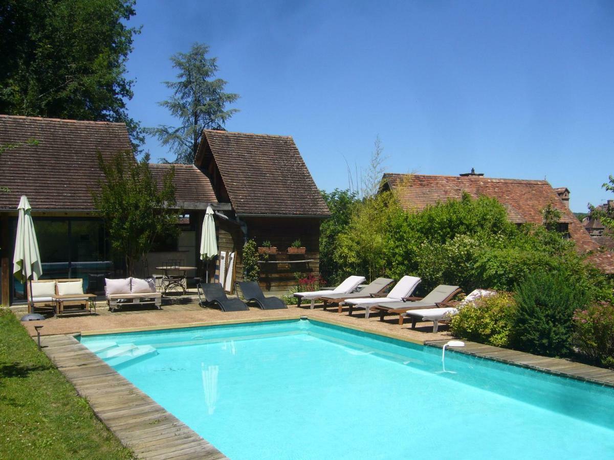 Les Perluetes Carennac Exterior foto